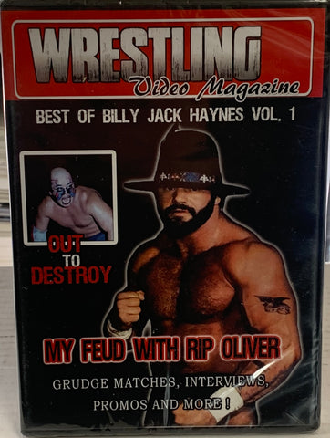 Best of Billy Jack Haynes Vol. 1 DVD Sealed (Rip Oliver, Kendo Nagasaki, Bobby Jaggers & more)