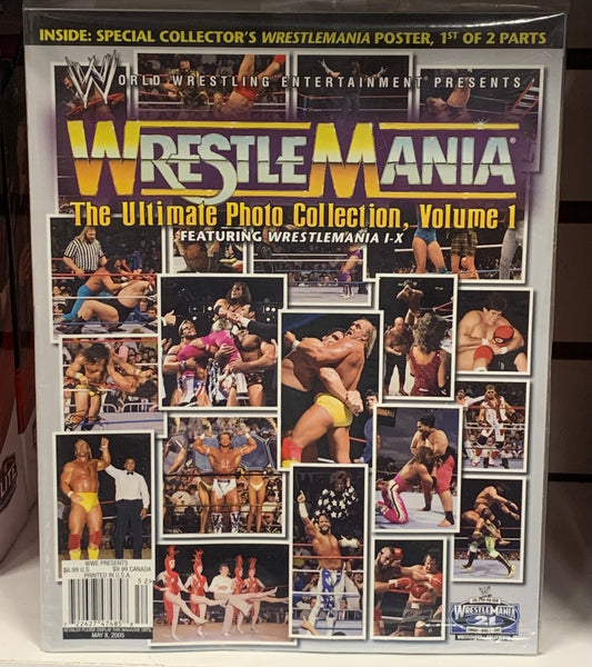 WWE Wrestlemania The Ultimate Photo Collection Vol. 1 Sealed Magazine 2005