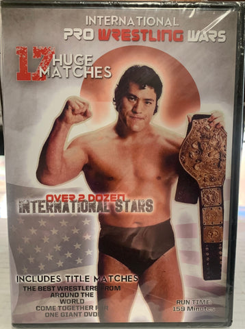 International Pro Wrestling Wars DVD (Sealed) 159 Minutes (Bruiser Brody, Andre, Inoki & so much more)