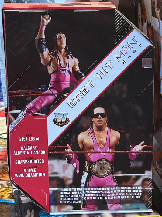 + Bret “The Hitman” Hart WWE Mattel Ultimate Edition Action Figure