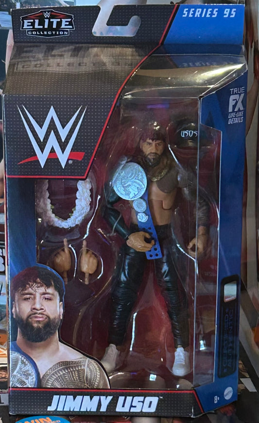 + Jimmy Uso WWE Mattel Elite Series 98 Action Figure (The Bloodline)