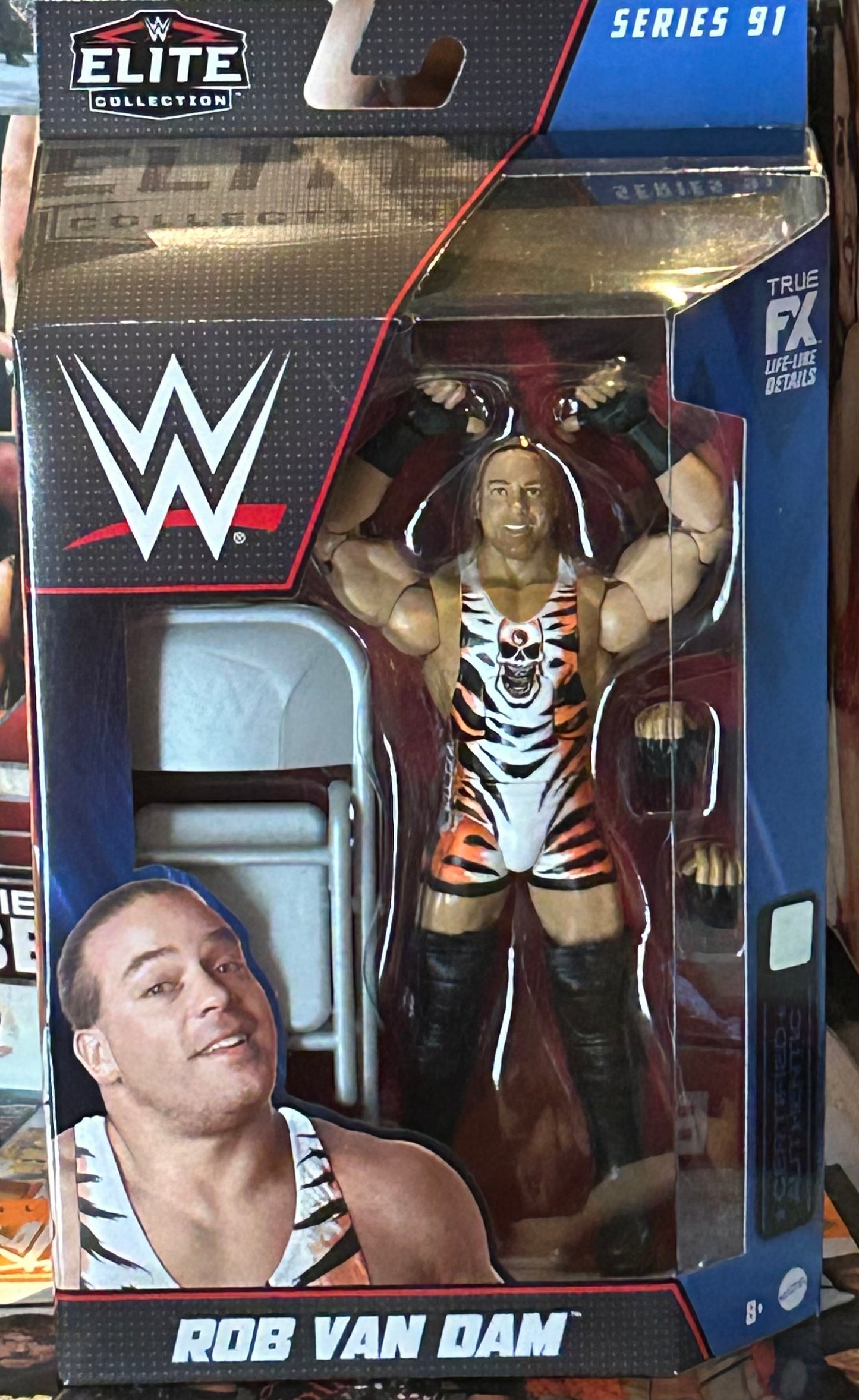 + RVD Rob Van Dam WWE Mattel Elite Series 98 Action Figure