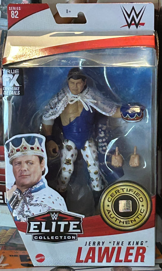 + Jerry “The King” Lawler WWE Mattel Elite Series 82 Action Figure