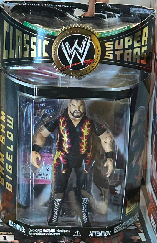 + Bam Bam Bigelow WWE Jakks Classic Superstars Action Figure