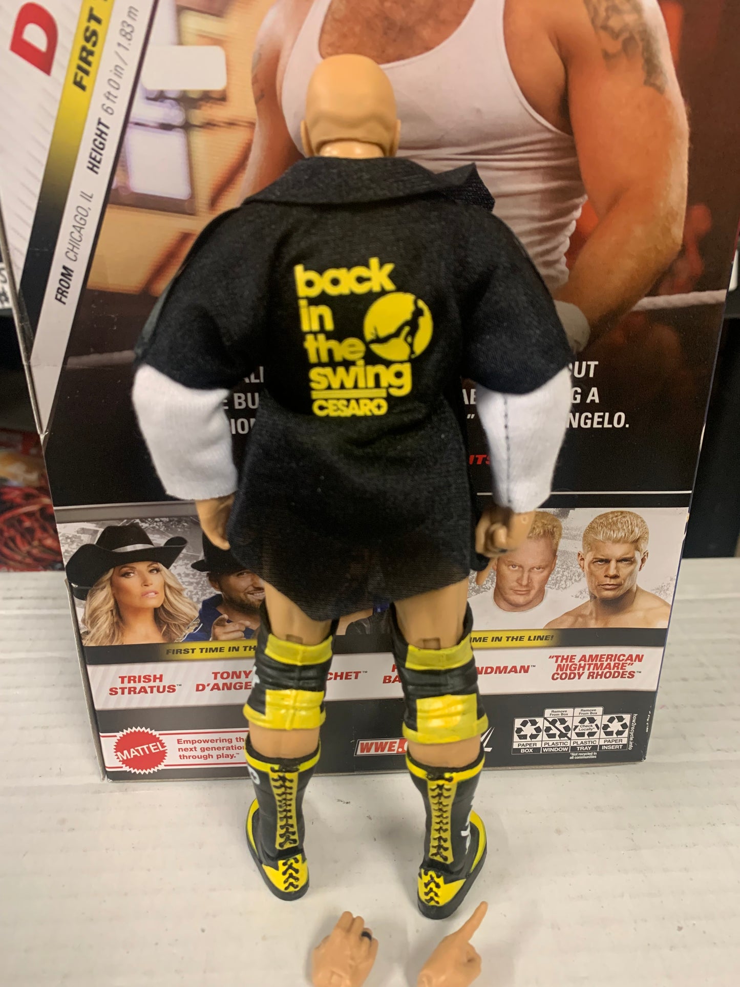 Cesaro WWE Elite Action Figure (Loose, Great Condition)