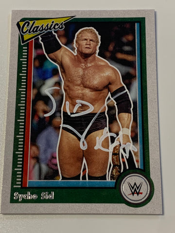 Sycho Sid SIGNED 2023 WWE Chronicles Classics Card (Comes w/COA)!!!