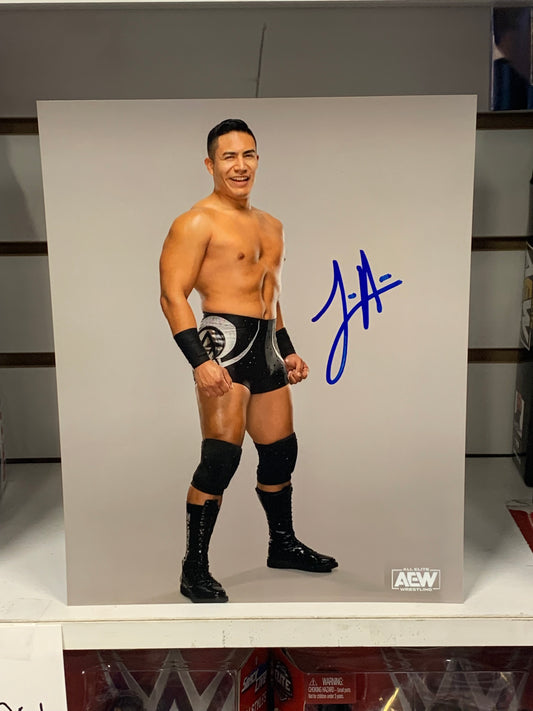 Jake Atlas Signed 8x10 Color Photo WWE NXT AEW (Comes w/COA)!!!