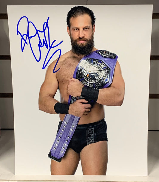 Drew Gulak Signed WWE NXT color Photo