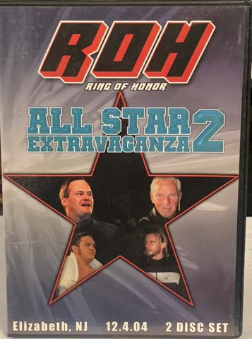 ROH Ring of Honor DVD “All Star Extravaganza 2” 12/4/04 (2-Disc Set) (CM Punk, Samoa Joe, Danielson, Homicide & so much more)