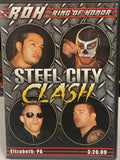 ROH Ring of Honor DVD “Steel City Clash” 3/20/09 (Nigel, Jacobs, Brodie Lee, Aries & so much more)