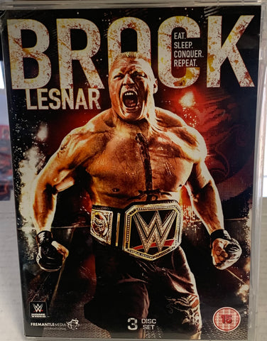 Brock Lesnar DVD “Eat, Sleep, Conquer, Repeat” (3-Disk DVD)