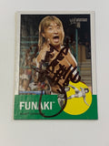 Funaki SIGNED 2006 WWE Topps Heritage Card (Comes w/COA)!!!