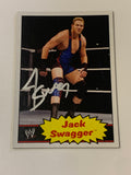 Jack Swagger SIGNED 2012 WWE Topps Heritage Card (Comes w/COA)!!!