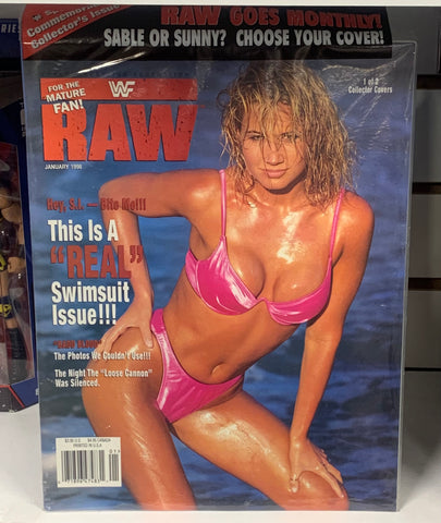 WWF WWE RAW Magazine (Sealed) SUNNY (Collectors Edition)!!!