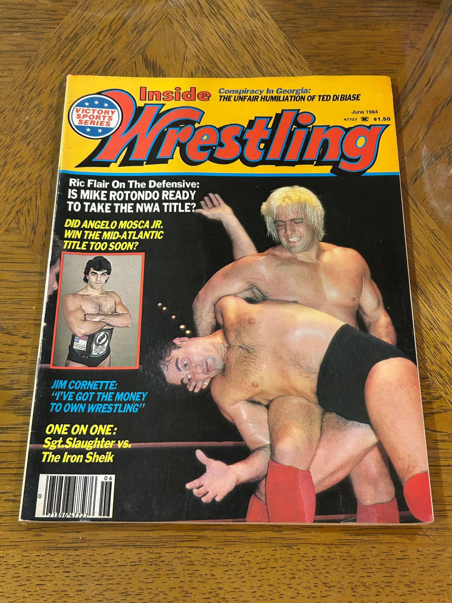 Inside Wrestling Magazine June 1984 (Ric Flair, Mike Rotondo & so many more)