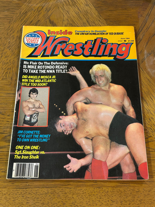 Inside Wrestling Magazine June 1984 (Ric Flair, Mike Rotondo & so many more)