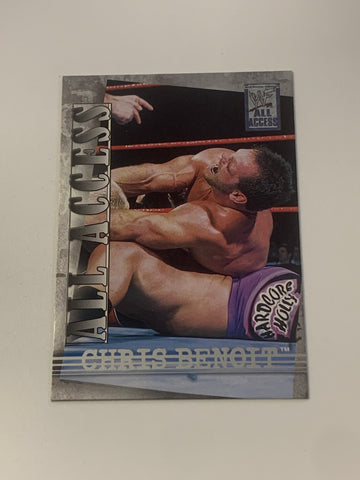 Chris Benoit 2002 WWE Fleer “All Access” Card!!!