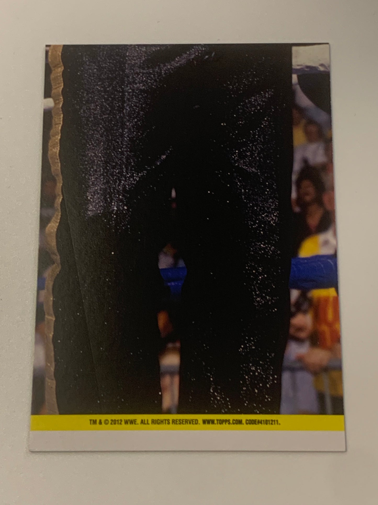 Kamala 2012 WWE Topps Heritage Sticker Card