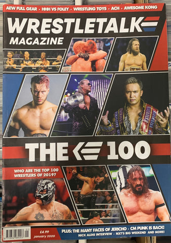 Wrestletalk Magazine January 2020 (Jericho, Okada, Danielson & so much more)