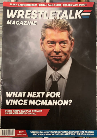 Wrestletalk Magazine August 2022 (Vince McMahon)