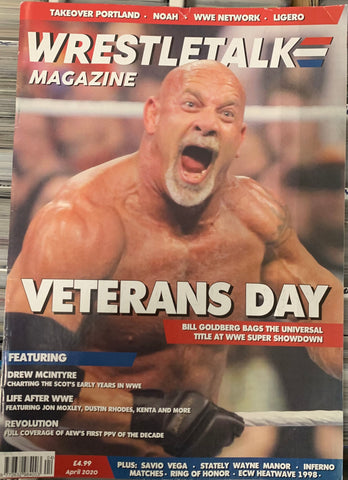 Wrestletalk Magazine April 2020 (Goldberg)