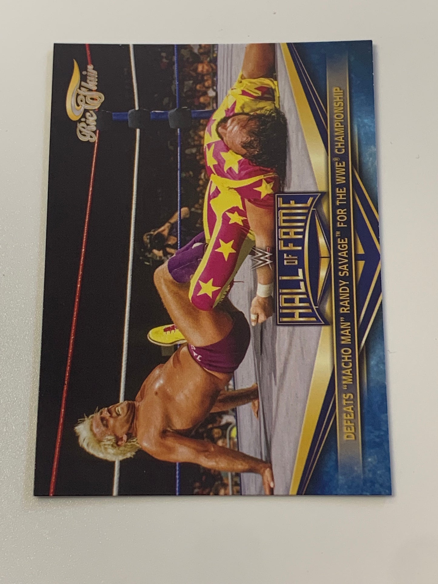 Ric Flair 2018 WWE Topps “Hall of Fame” Insert Card