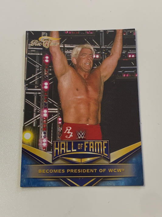 Ric Flair 2018 WWE Topps “Hall of Fame” Insert Card