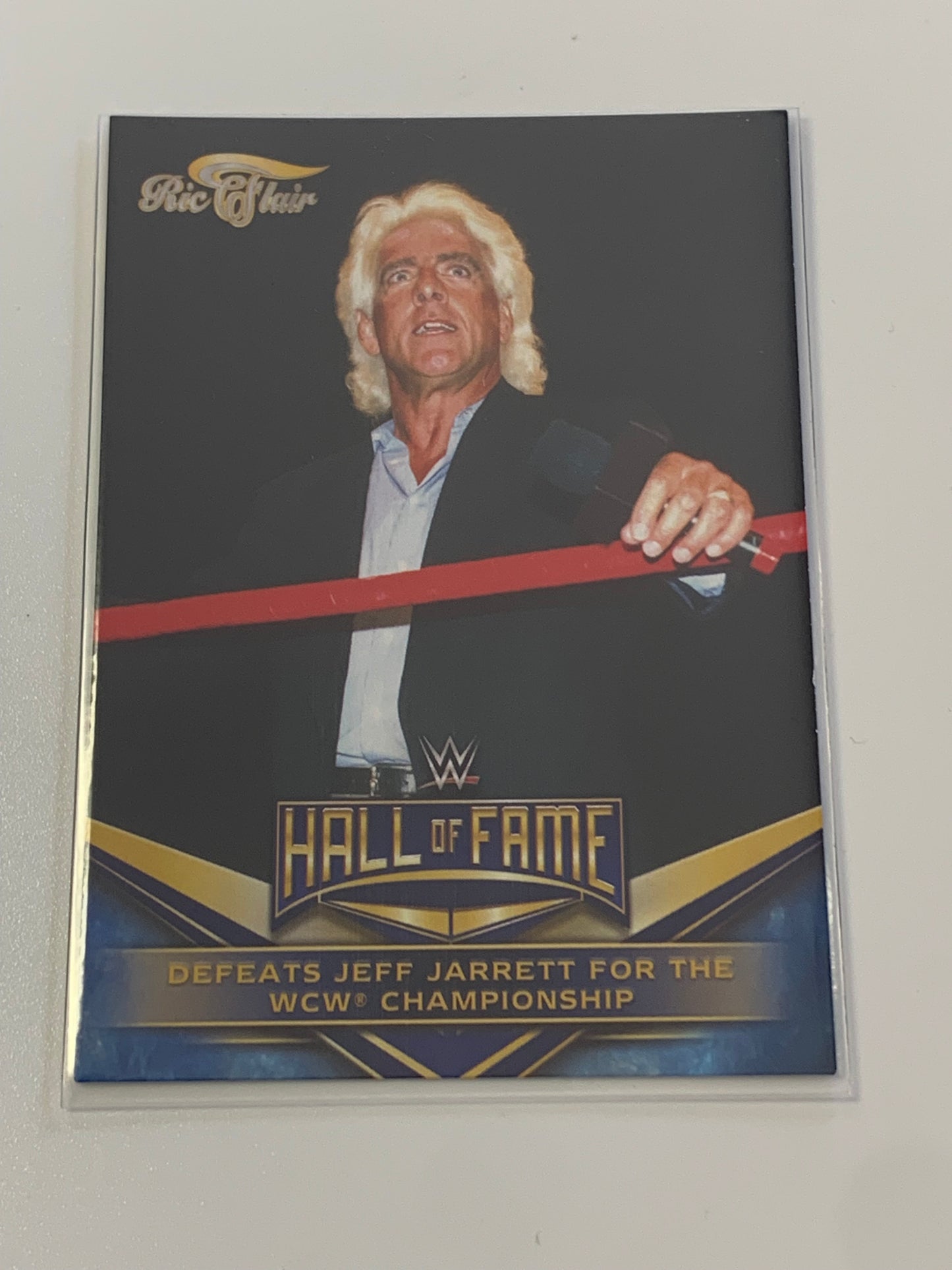 Ric Flair 2018 WWE Topps “Hall of Fame” Insert Card