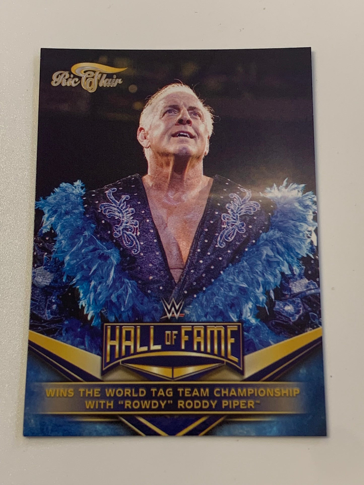 Ric Flair 2018 WWE Topps “Hall of Fame” Insert Card