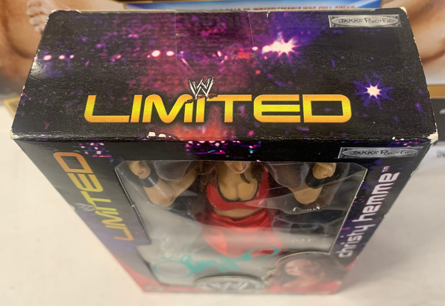 Christy Hemme WWE Jakks Limited Edition Figure (VERY RARE SIGNED) JSA COA