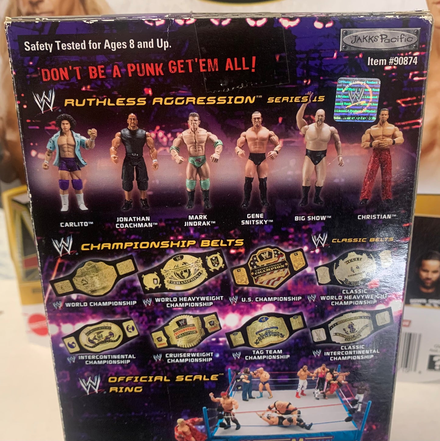 Christy Hemme WWE Jakks Limited Edition Figure (VERY RARE SIGNED) JSA COA