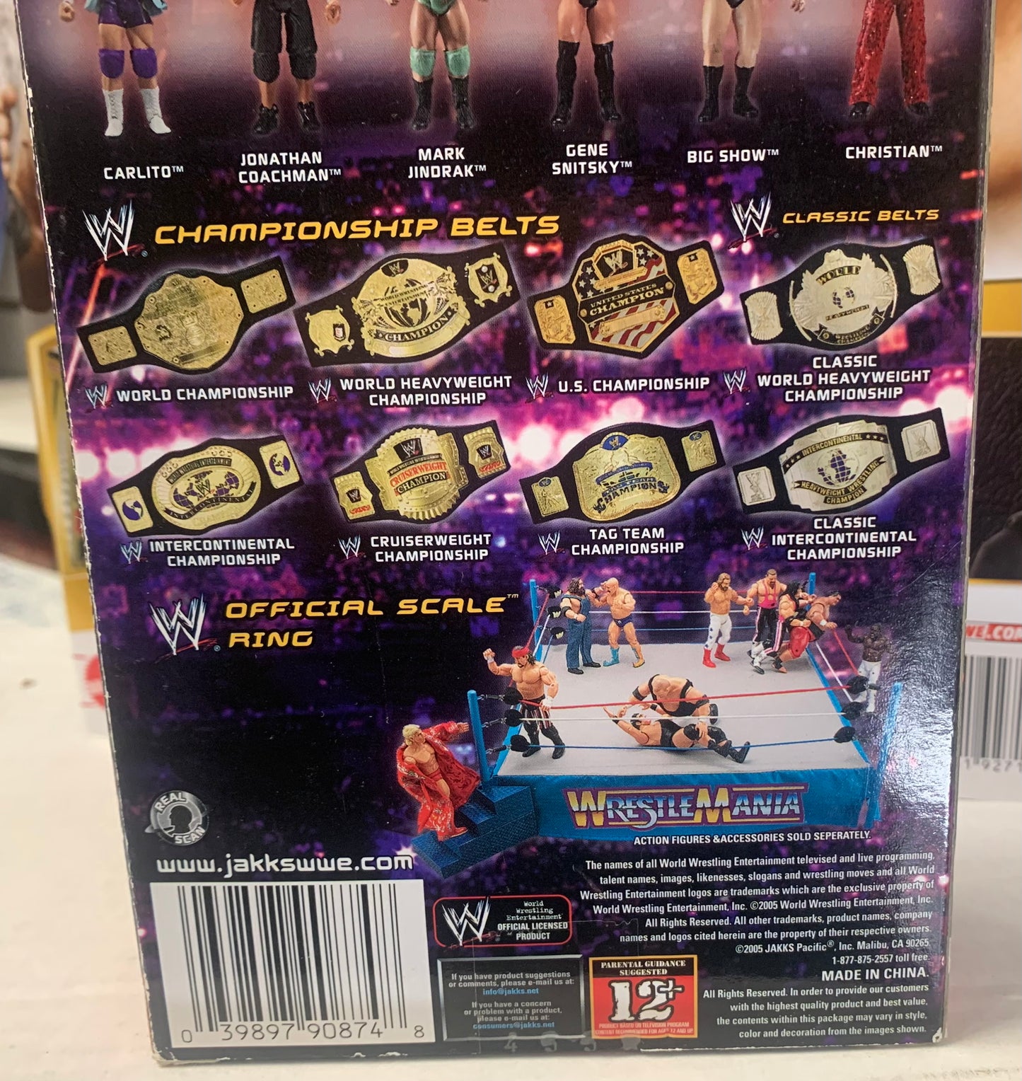 Christy Hemme WWE Jakks Limited Edition Figure (VERY RARE SIGNED) JSA COA