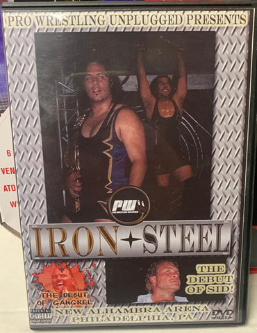 PWU Pro Wrestling Unplugged DVD ECW Arena, philly (The Debut of SID)