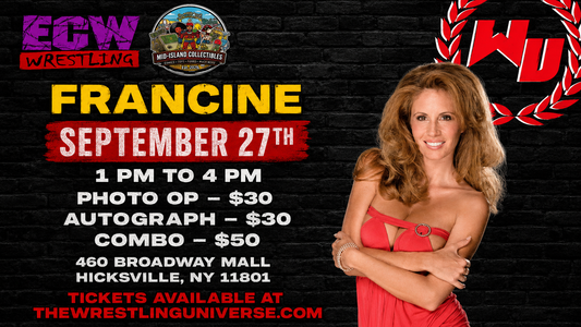 Meet & Greet with Francine ECW DAY @ BroadwayMall Hicksville September 27th from 1-4PM