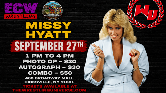 Meet & Greet with Missy Hyatt on September 27th from 1-4pm at The Broadway Mall in Hicksville, Long Island