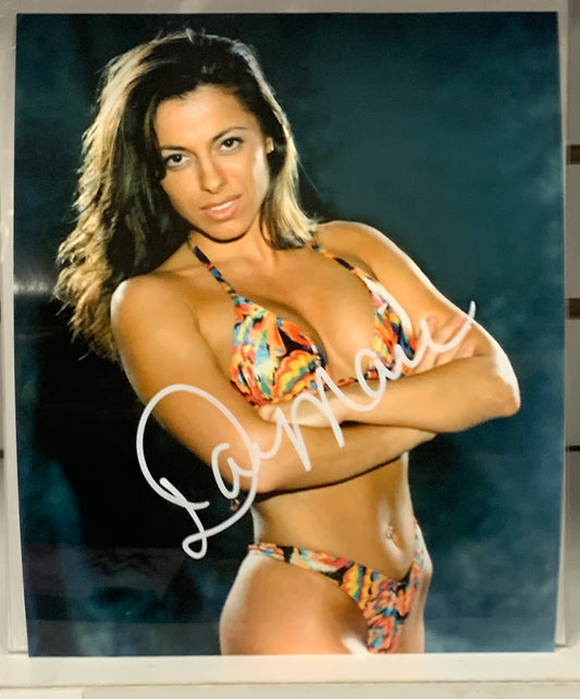 Dawn Marie Signed 8x10 Color Photo ECW WWE (Comes w/COA)