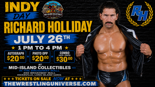 Meet & Greet with Richard Holiday on July 26th from 1-4pm