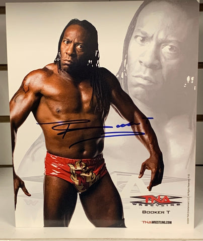 Booker T Signed TNA Authentic Promo (Comes w/COA)!!!