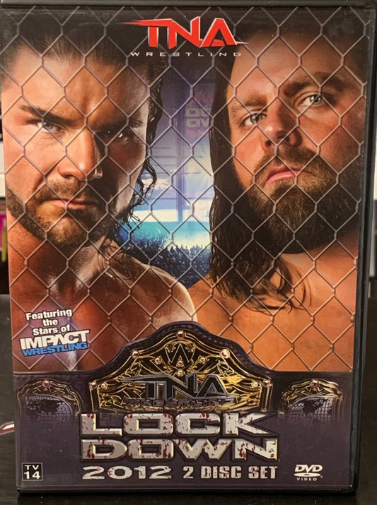 TNA DVD (2-Disc Set) “Lock Down 2012” Samoa Joe, MCMG, Jeff Hardy, Kurt Angle + More