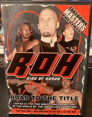 ROH Ring of Honor DVD “Road To The Title” (Christopher Daniels, Amazing Red, Jerry Lynn, Lowki & so much more)