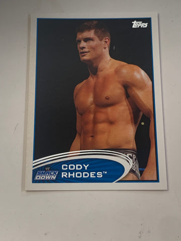 Cody Rhodes 2012 WWE Topps Card