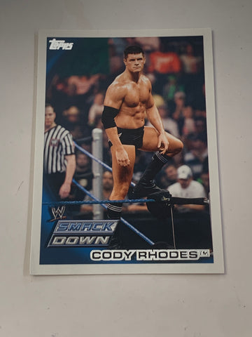Cody Rhodes 2010 WWE Topps Card