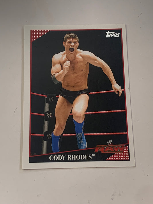 Cody Rhodes 2009 WWE Topps Card