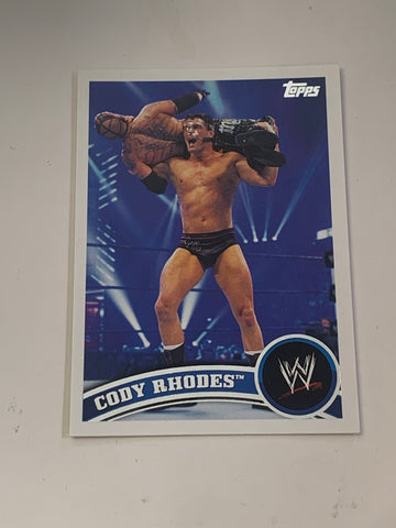 Cody Rhodes 2011 WWE Topps Card