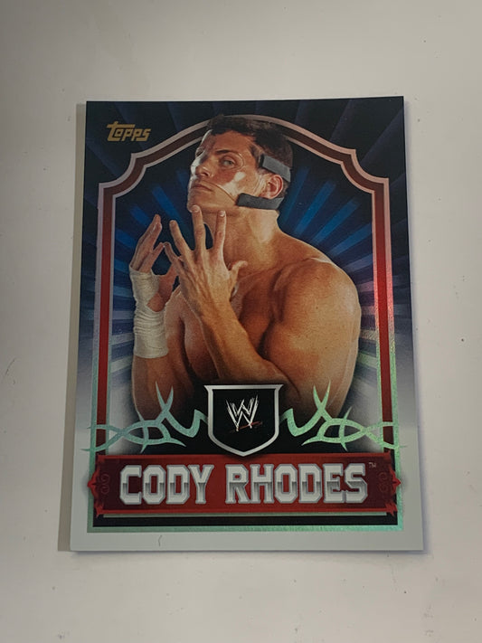 Cody Rhodes 2011 WWE Topps Classic Card
