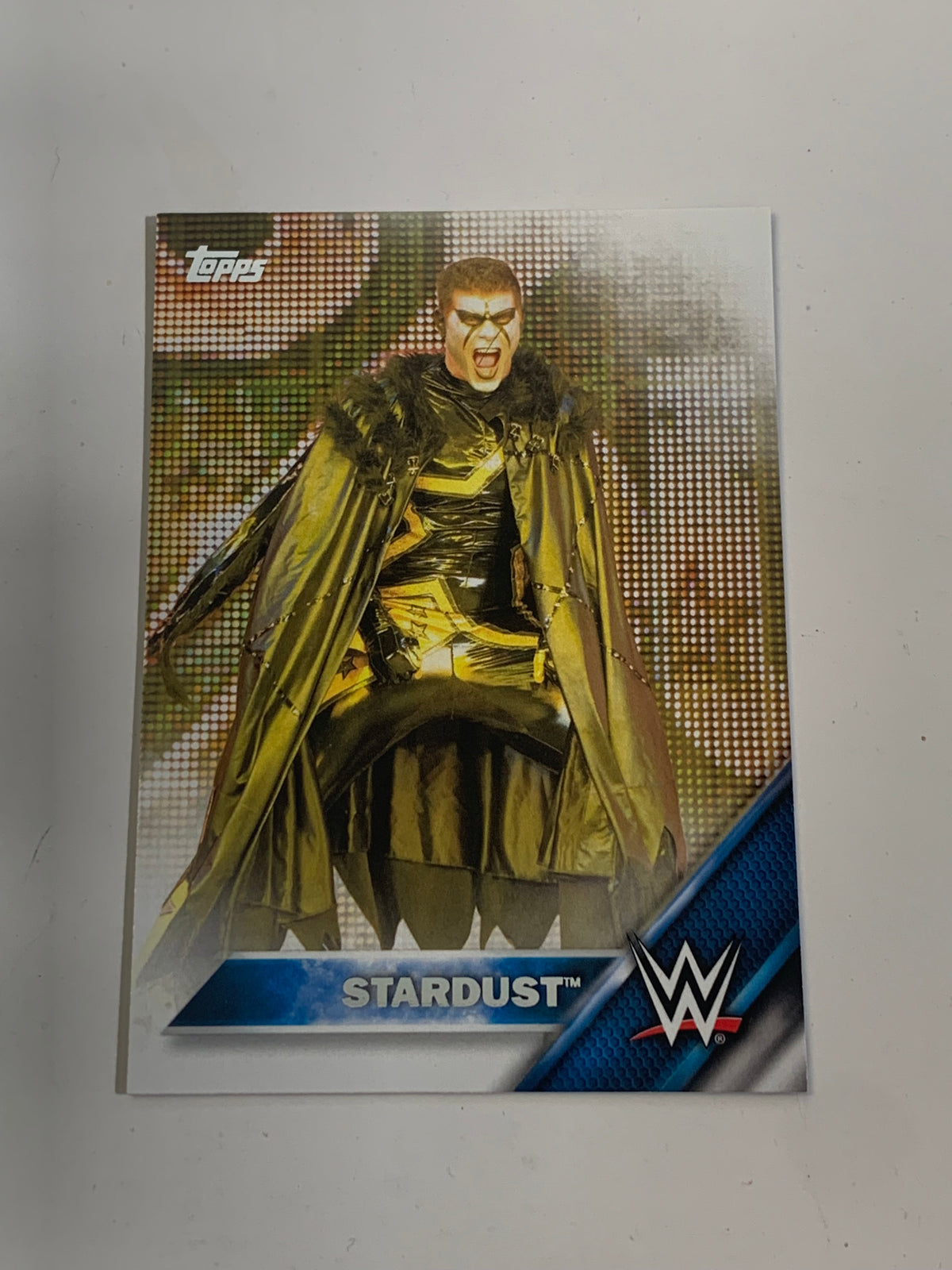 Cod Roes Stardust Stardust aka Cody Rhodes 2016 WWE Topps Card – The Wrestling Universe