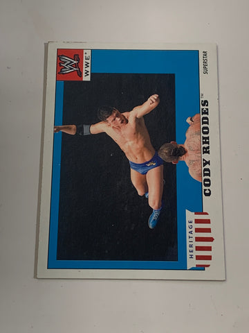 Cody Rhodes 20008 WWE Topps Heritage Card