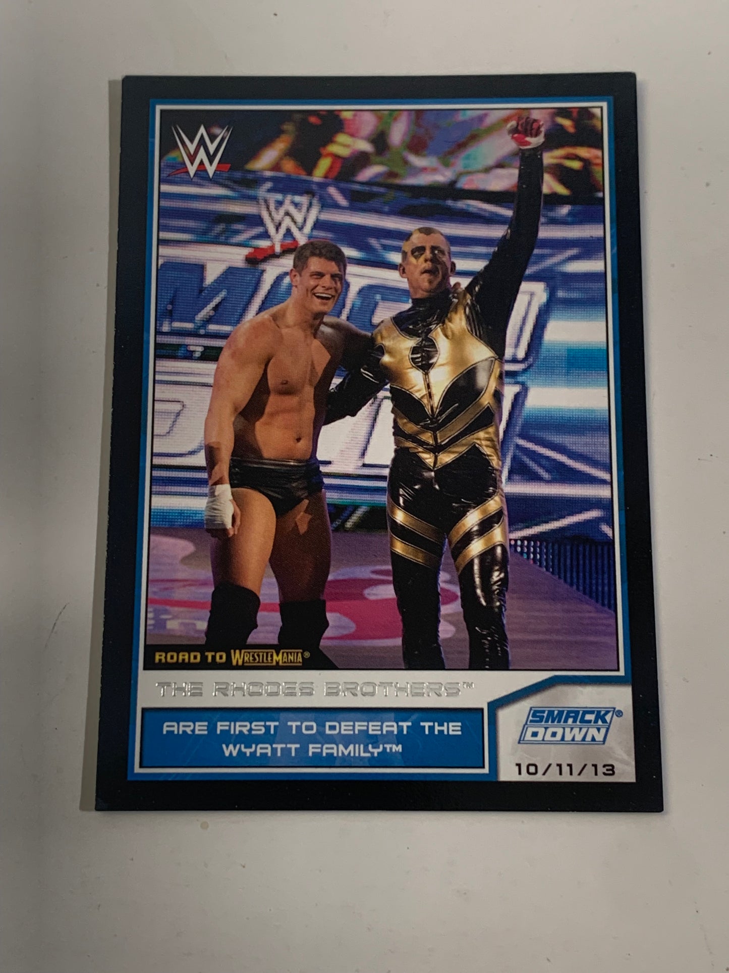 Cody Rhodes & Goldust 2014 WWE Topps Road To Wrestlemania Card