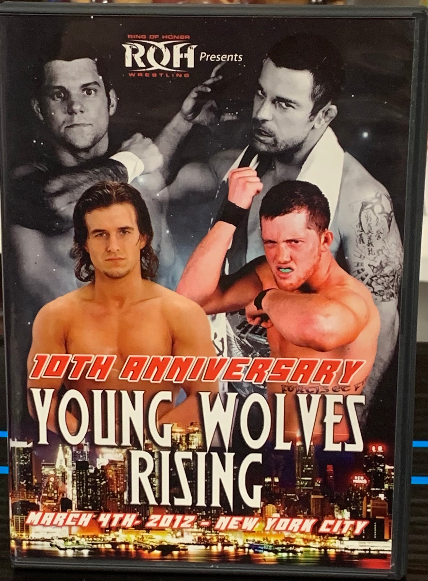 ROH DVD “Young Wolves Rising” 3/4/2012 NYC 10th Anniversary