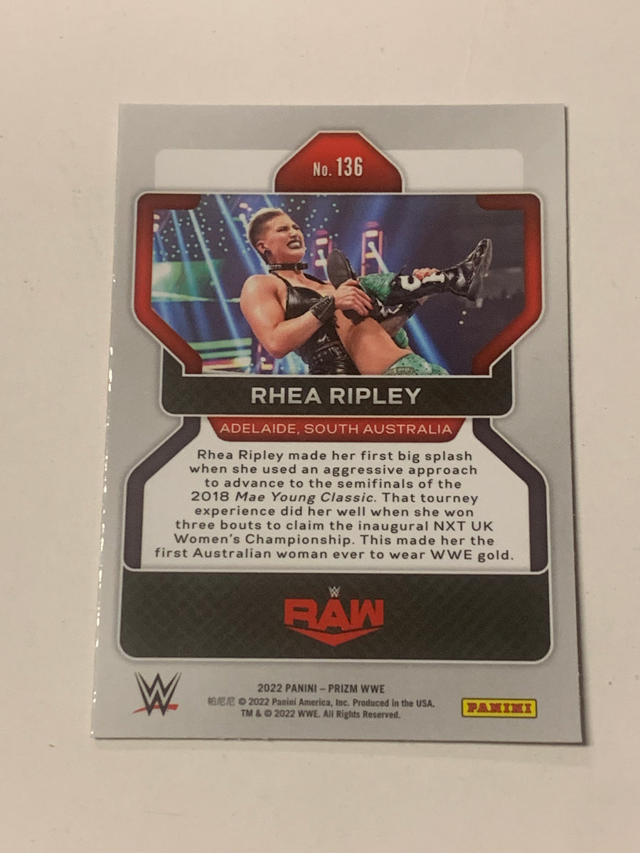 Rhea Ripley 2022 WWE Panini Prizm Card – The Wrestling Universe